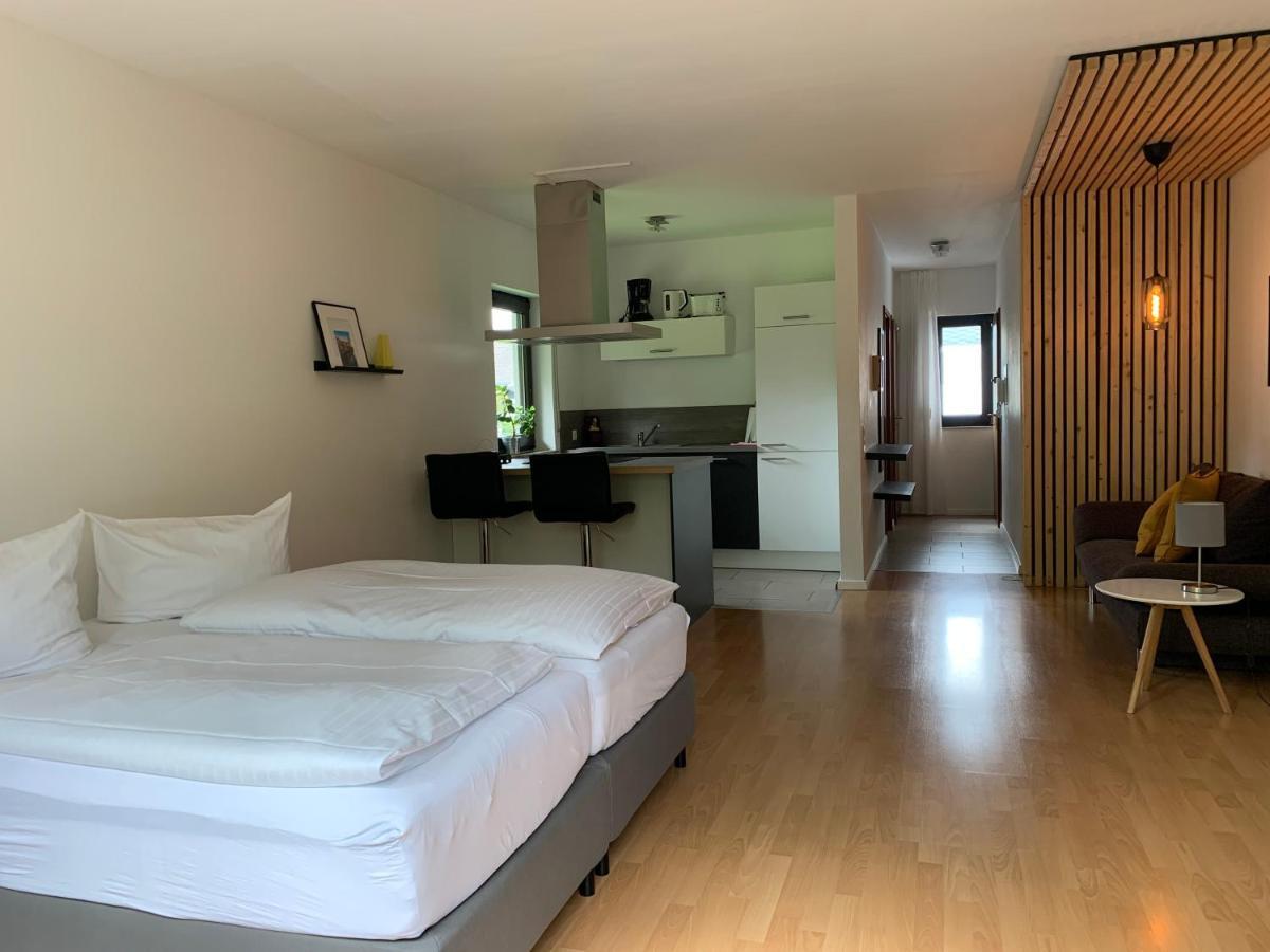 Ferienwohnung Am Ententeich Bad Marienberg Bagian luar foto
