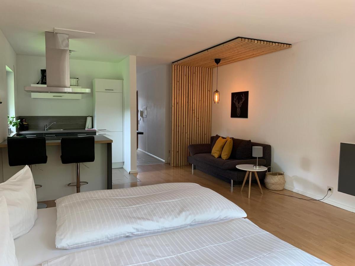 Ferienwohnung Am Ententeich Bad Marienberg Bagian luar foto