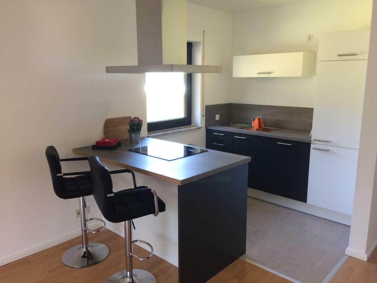 Ferienwohnung Am Ententeich Bad Marienberg Bagian luar foto